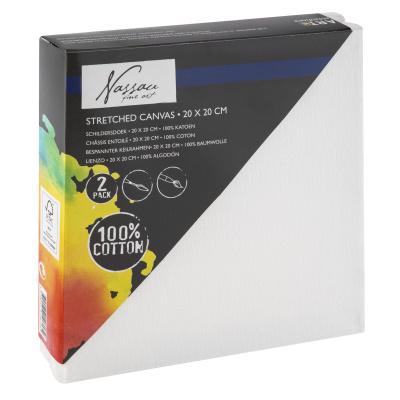 RMS Plátno na malování 20x20 cm 2 ks