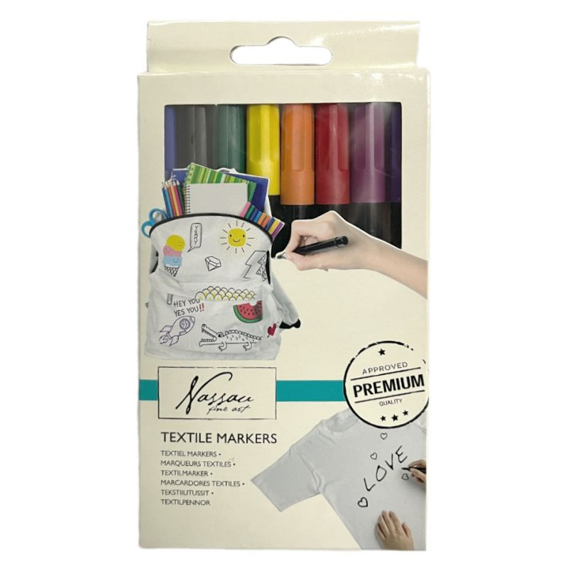 Creative Craft Group Nassau fixy na textil sada 8 ks