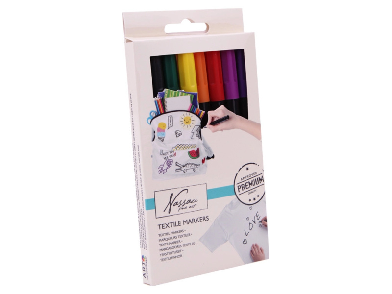 Creative Craft Group Nassau fixy na textil sada 8 ks
