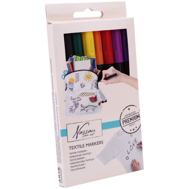 Creative Craft Group Nassau fixy na textil sada 8 ks