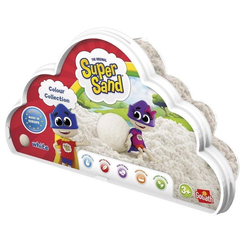 Goliath Super Sand písek Refill kolekce bílá