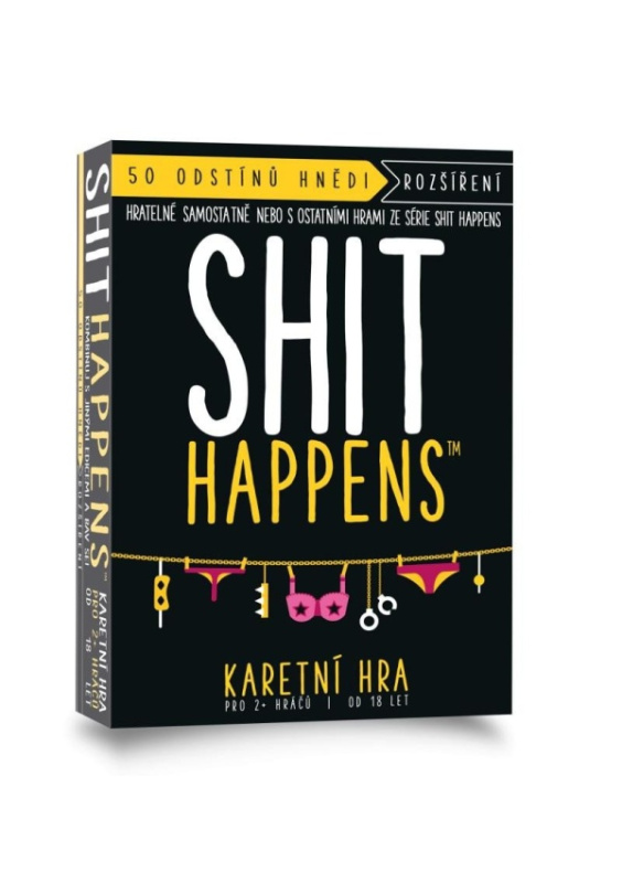 Shit Happens: 50 odstínů hnědi (samostatně hratelné rozšíření) - hra z kategorie Party hry