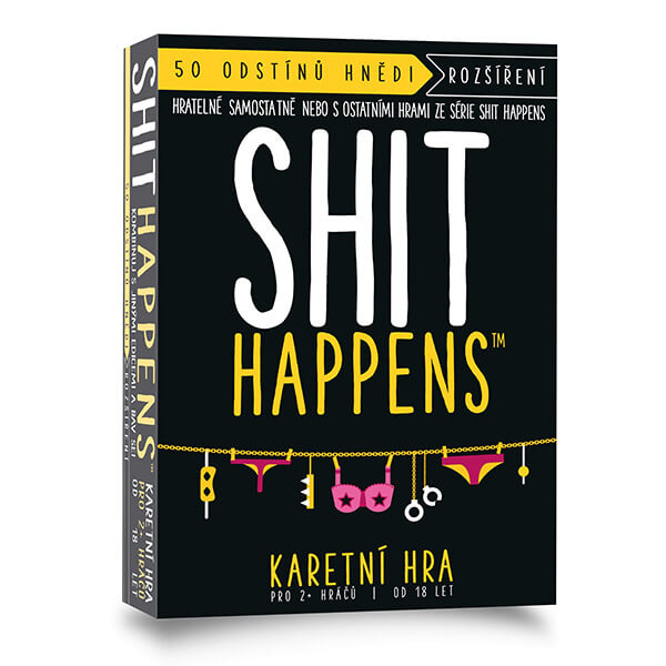 Shit Happens: 50 odstínů hnědi (samostatně hratelné rozšíření) - hra z kategorie Party hry