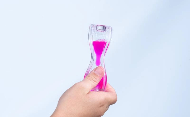 Fidget Blox Vision - barevná láva - fialová