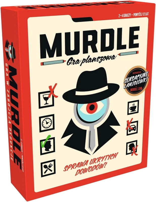 murdle – detektivní desková hra od goliath games