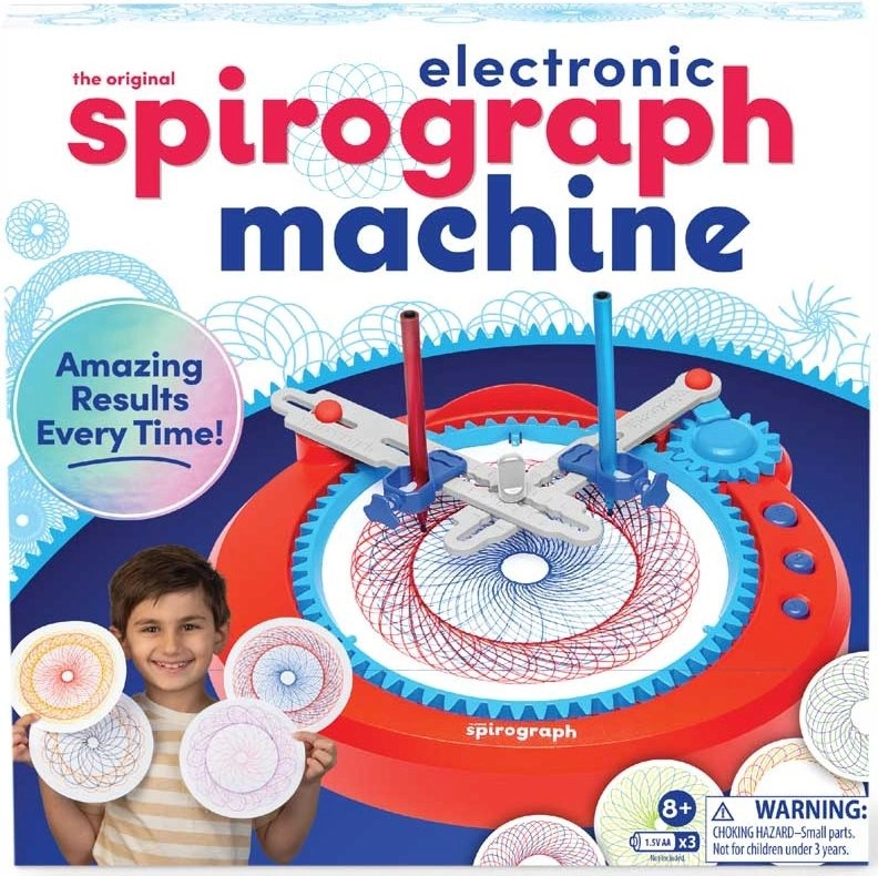 elektronický spirograph – kreativní kreslicí set