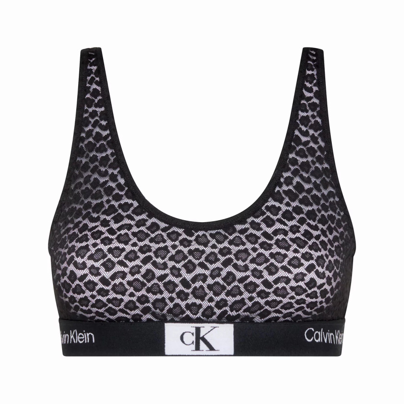 Dámská sportovní podprsenka 1996 QF7233E-UB1 - Calvin Klein S