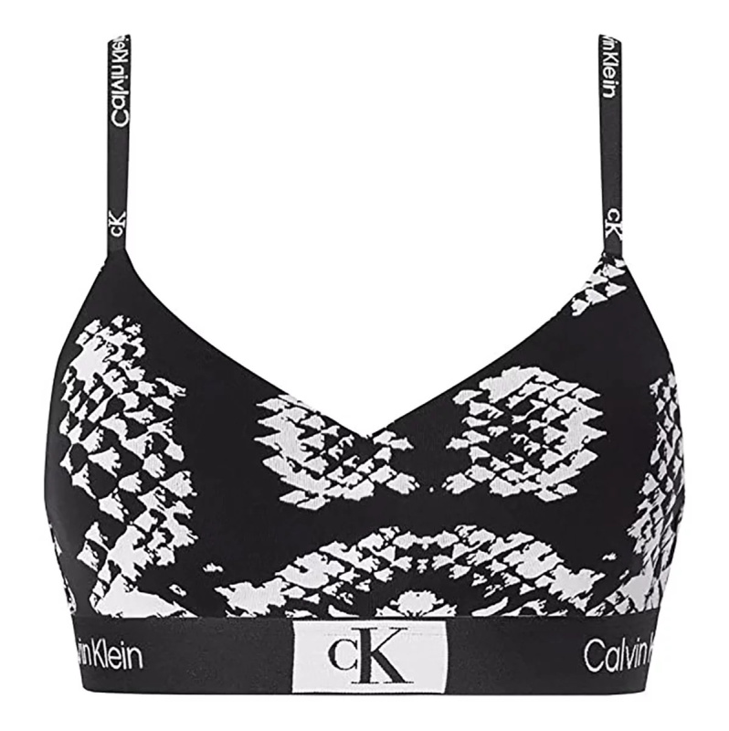 Dámská nevyztužená podprsenka 96 QF7218E-ACP - Calvin Klein S