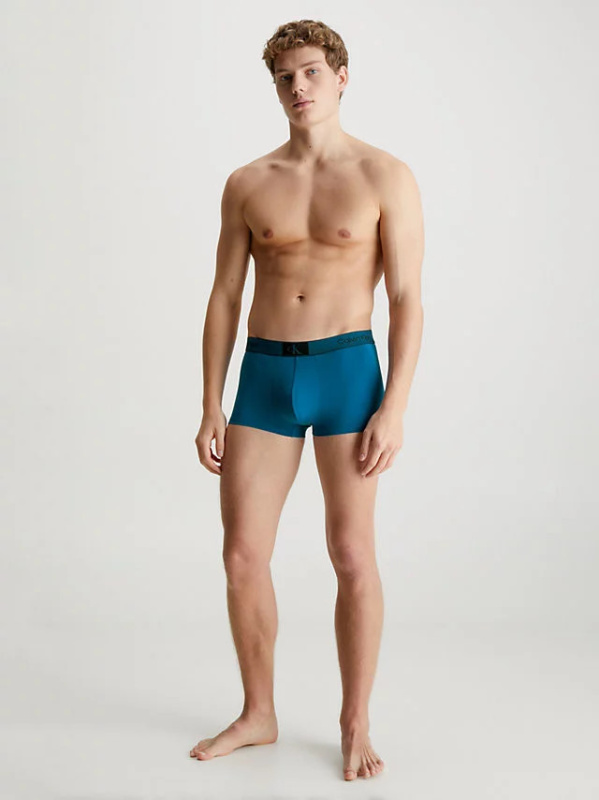 Pánské boxerky 000NB3400A 9NE modré - Calvin Klein XL