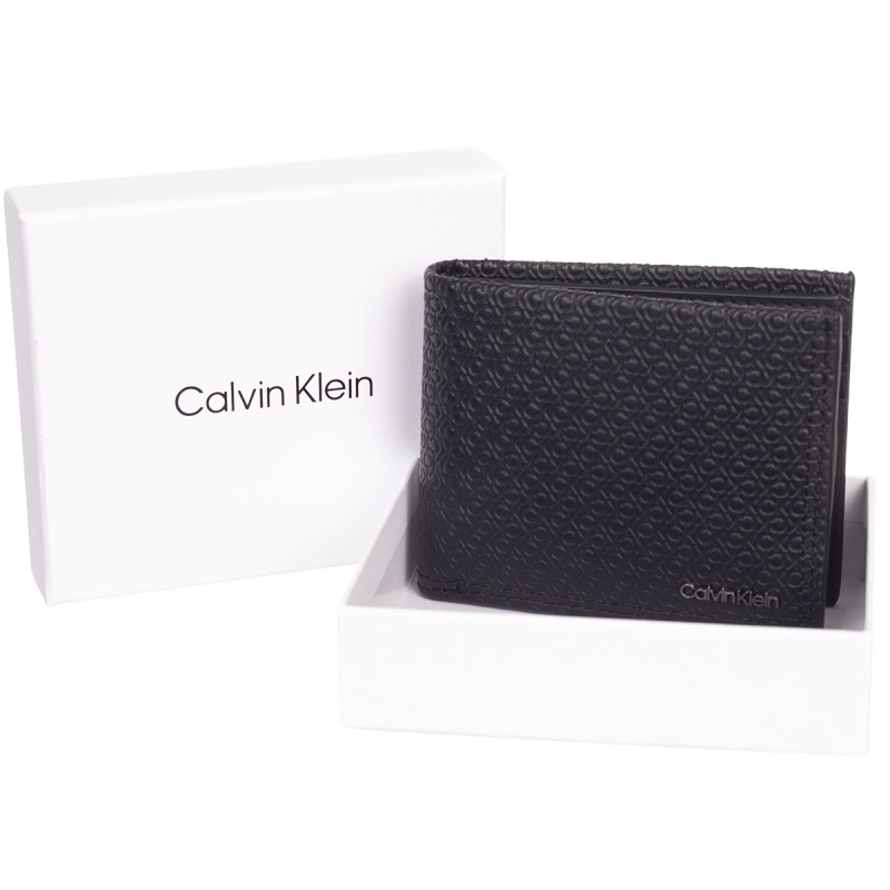 CALVIN KLEIN BLACK MEN'S WALLET