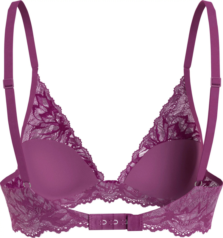 Dámské podprsenka LIGHTLY LINED PLUNGE 000QF6396EVID fialová - Calvin Klein 70B