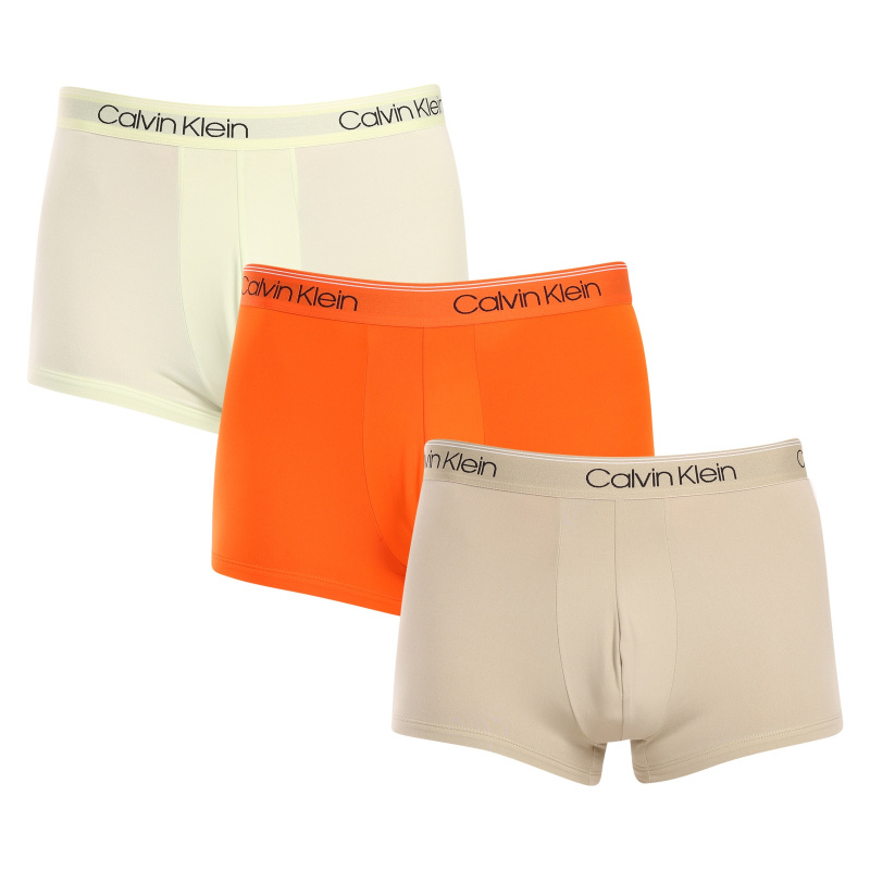 3PACK pánské boxerky Calvin Klein vícebarevné (NB2569A-GF3) M, trenky / trenýrky