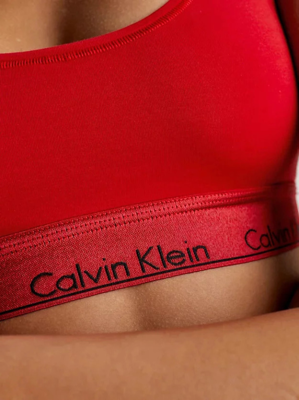 Dámská podprsenka Calvin Klein červená (QF7445E-XAT) S