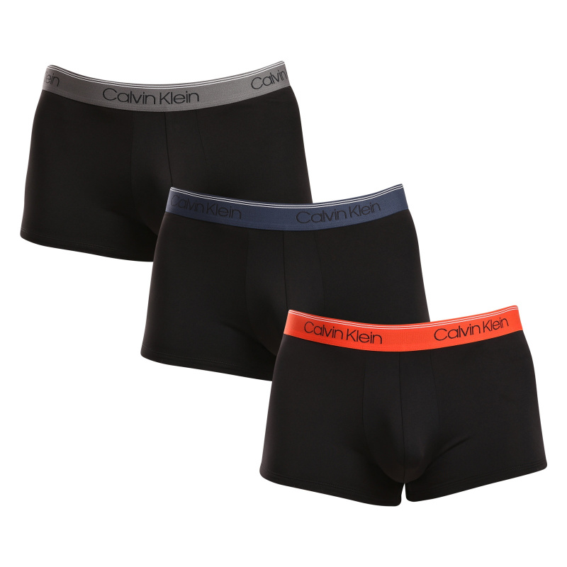 3PACK pánské boxerky Calvin Klein černé (NB2569A-N33) L, trenky / trenýrky