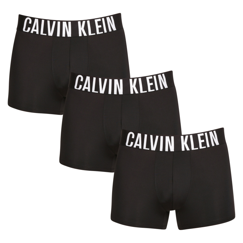 3PACK pánské boxerky Calvin Klein černé (NB3775A-UB1) L, trenky / trenýrky