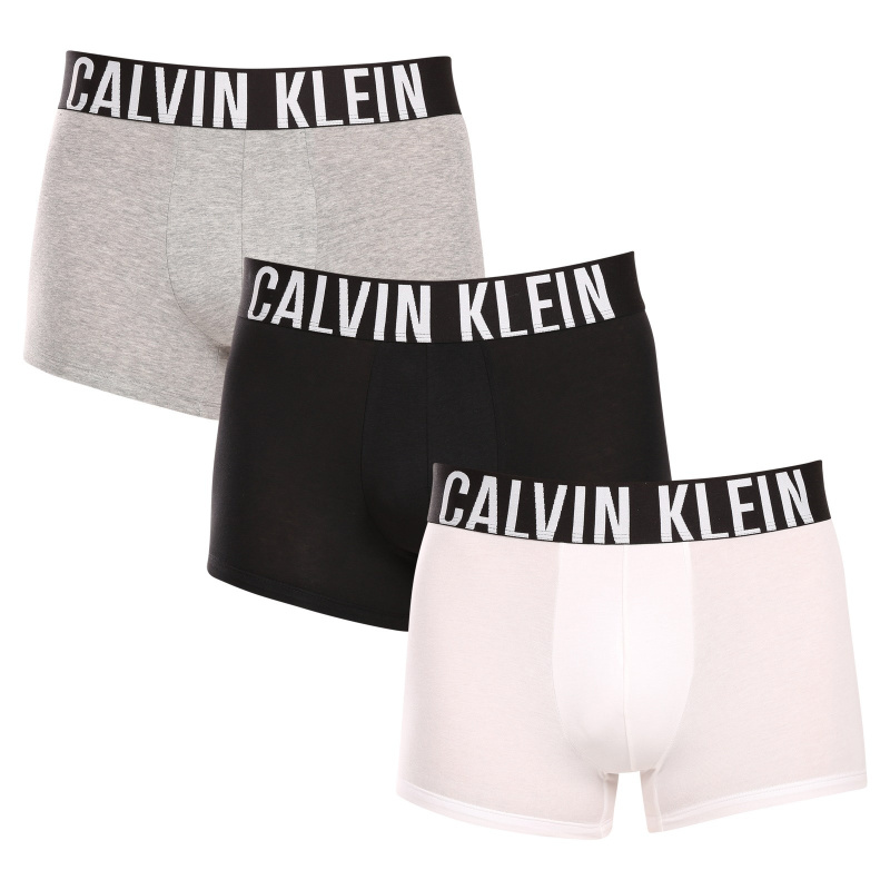 3PACK pánské boxerky Calvin Klein vícebarevné (NB3608A-MPI) XXL, trenky / trenýrky