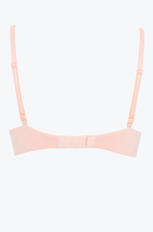 Dámská podprsenka Wireless Push-Up Bra Seductive Comfort 000QF6017E A4E broskvová - Calvin Klein 80C