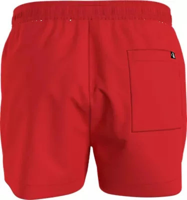 Pánské plavky SHORT DRAWSTRING KM0KM00967 XM9 červvené - Calvin Klein M