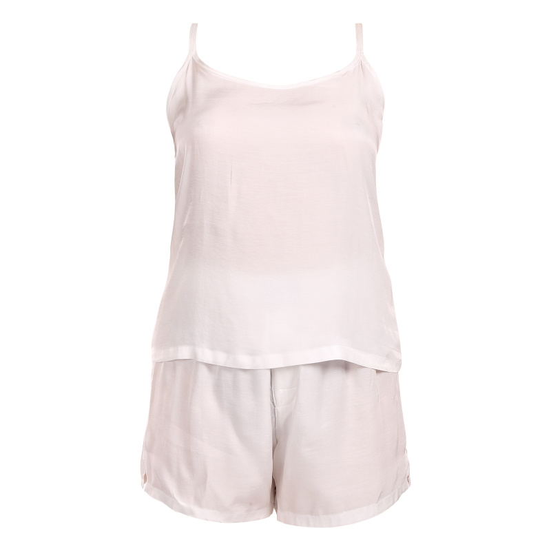 Dámské pyžamo Calvin Klein bílé (QS7153E-100) L
