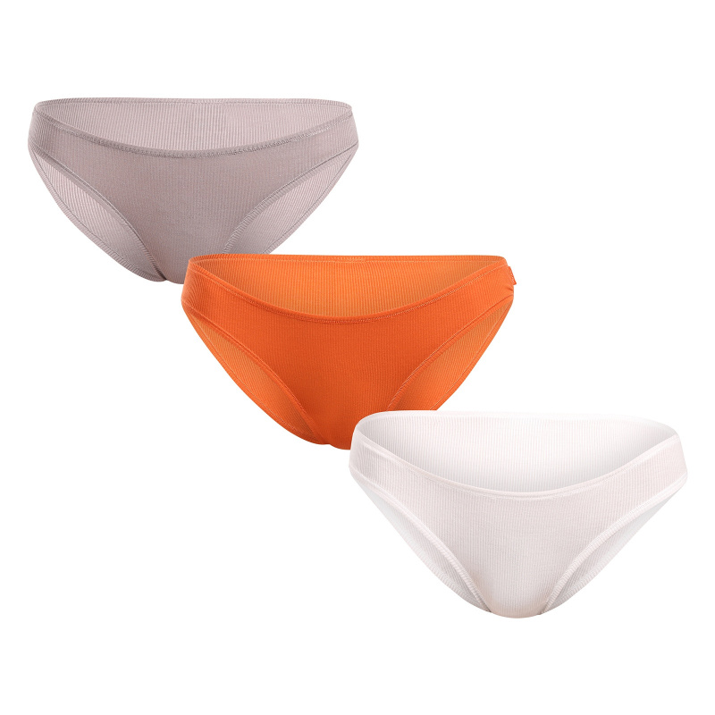3PACK dámské kalhotky Calvin Klein vícebarevné (QD5206E-NP3) XXL
