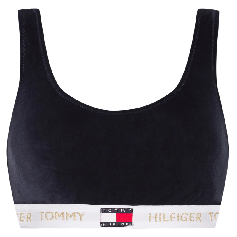 Dámská sportovní podprsenka Velour UW0UW02393-DW5 - Tommy Hilfiger L