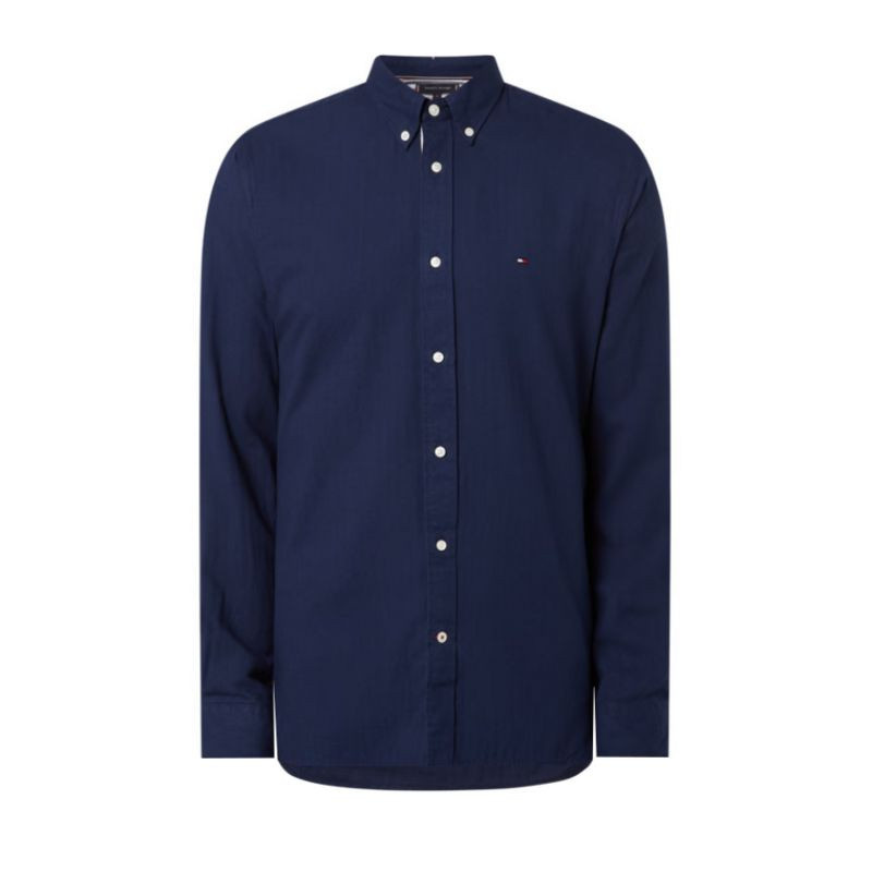 PÁNSKÁ BAVLNĚNÁ KAŠMÍROVÁ KOŠILE TOMMY HILFIGER s