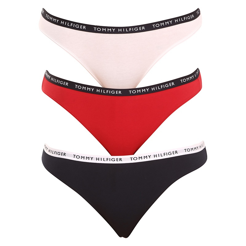 3PACK dámské kalhotky Tommy Hilfiger vícebarevné (UW0UW02828 0WS) S