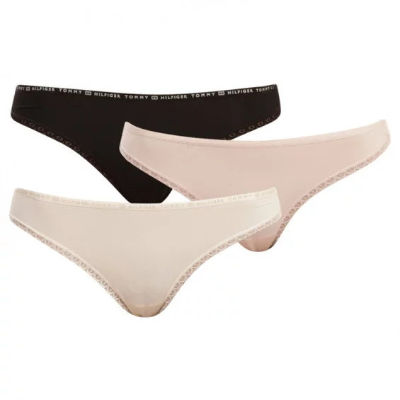 Tanga 3-pack UW0UW02824 - 0R8 - Tommy Hilfiger M směs barev
