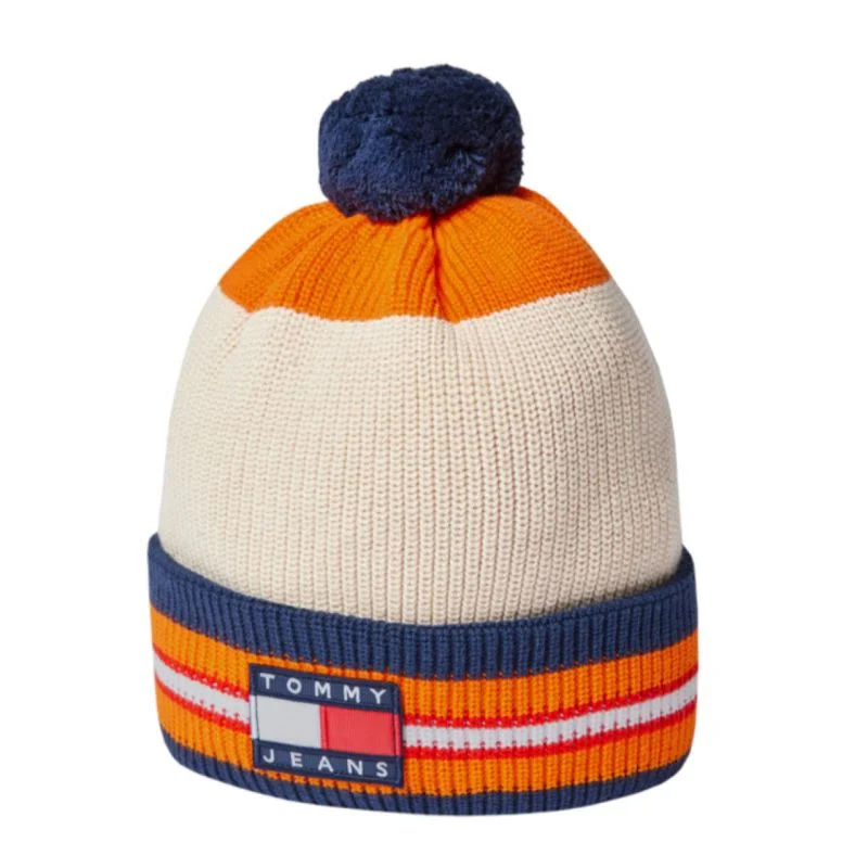 Tommy Jeans Tjm Heritage Beanie Colorblock AM0AM07945 pánské univerzita