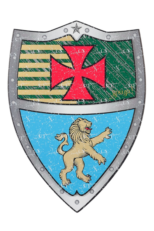 Souza! rytířský štít Ronald z pěny EVA