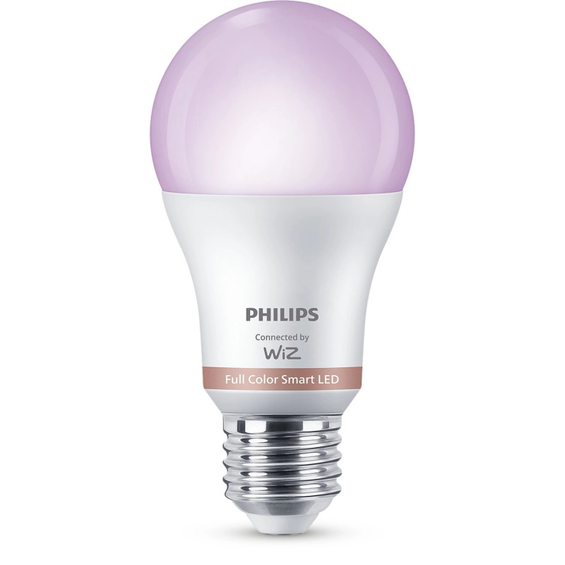 Philips Chytrá LED žárovka E27 A60, 8,5 W, 805 lm, RGBW 2200K-6500 K