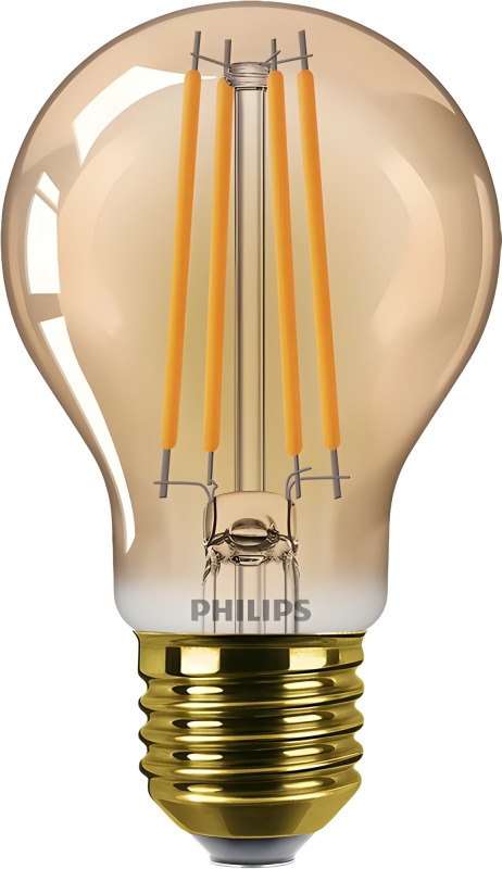 LED žárovka Philips A60 40W 1800K E27 ND SRT Amber 1PF, nestmívatelná