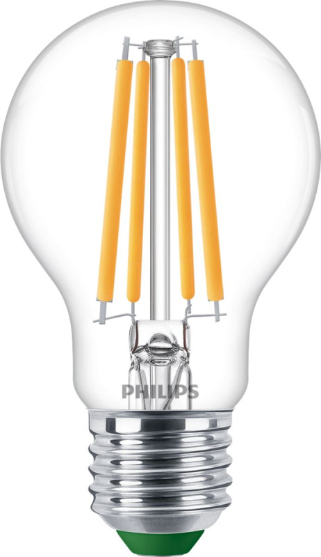 LED žárovka Philips MASTER Bulb ND 4-60W E27 830 A60 CL G UE, nestmívatelná, čirá