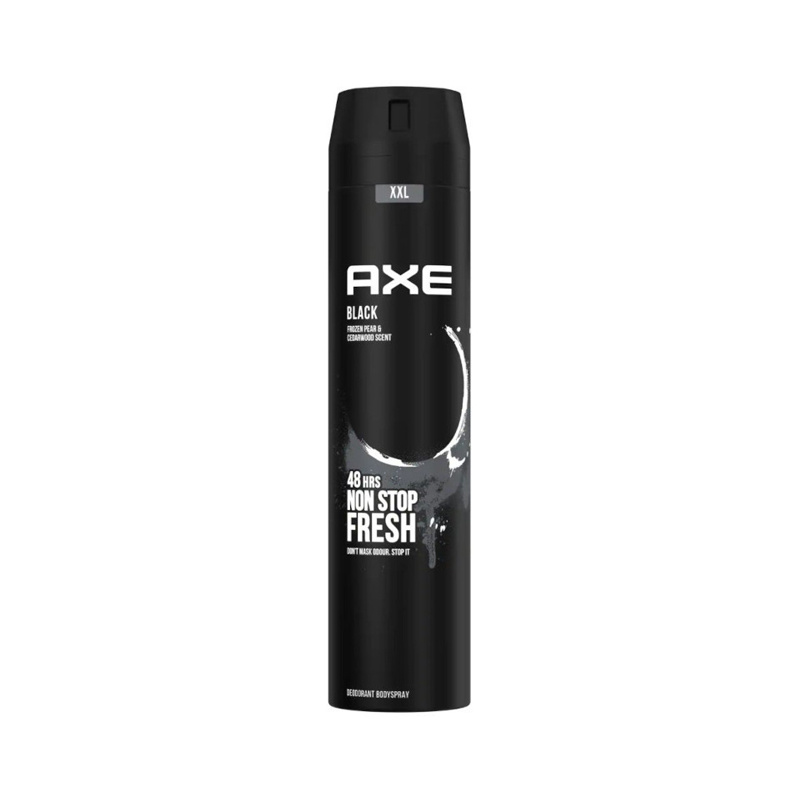Axe Black deodorant ve spreji pro muže XXL 250 ml