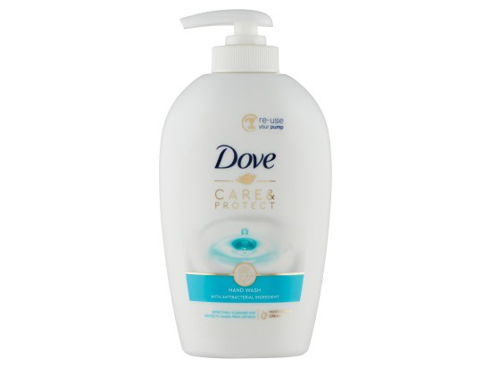 Dove Care & Protect - tekuté mýdlo - s pumpičkou, 250 ml