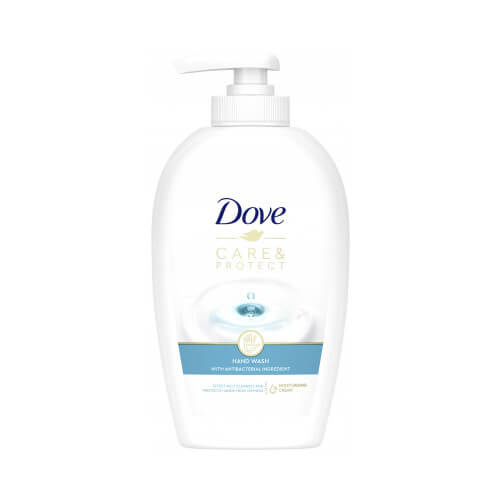 Dove Care & Protect - tekuté mýdlo - s pumpičkou, 250 ml