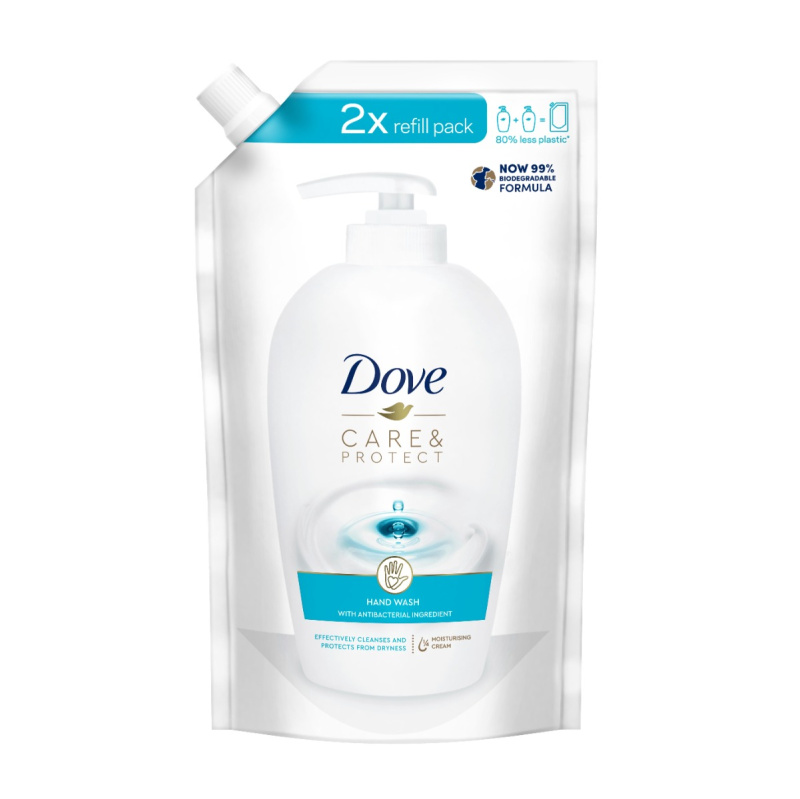 Dove Care & Protect tekuté mýdlo náhradní náplň 500 ml