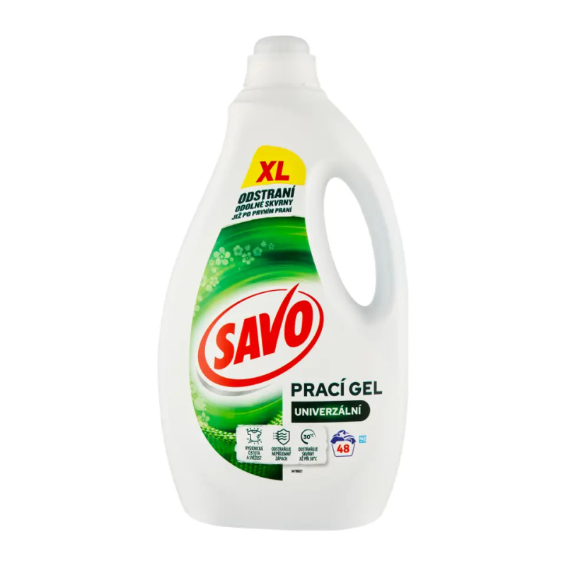 Savo Prací gel Univerzální 48 pd 2,4 l