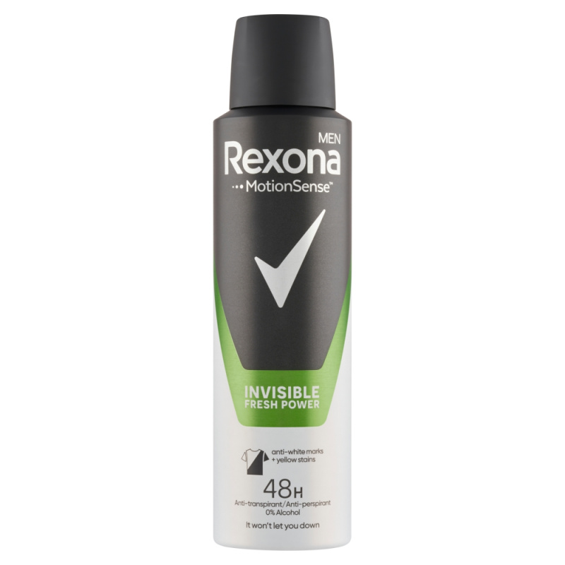 Rexona Invisible Fresh Power antiperspirant ve spreji pro muže 150 ml