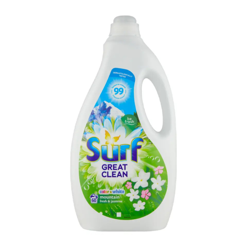 Surf ColorWhite Mountain Fresh Gel na praní (60 praní) 3 l