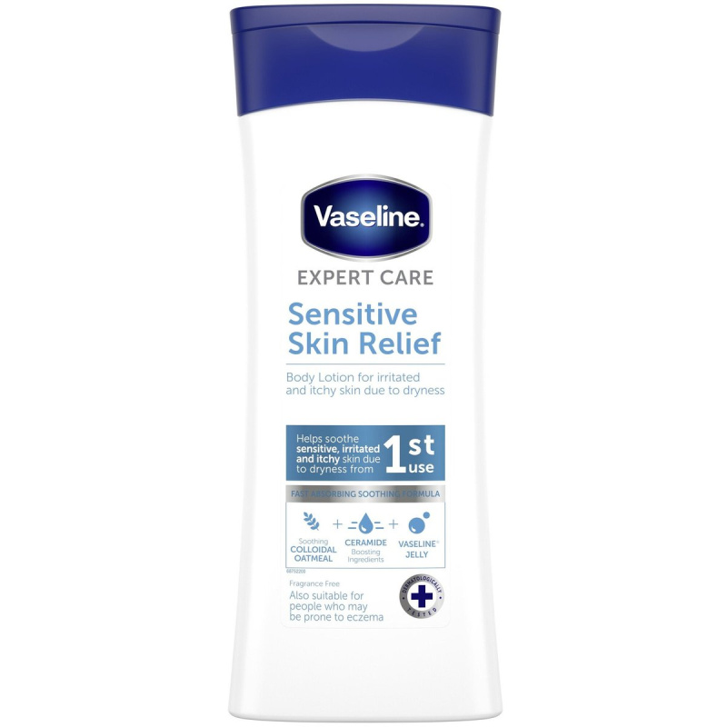 Vaseline Sensitive Skin Relief tělové mléko
