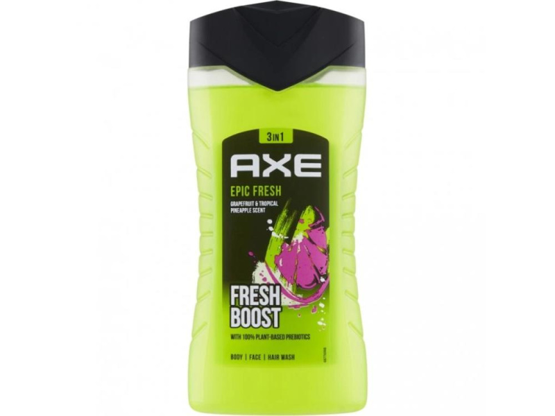 Axe Epic Fresh sprchový gel na obličej, tělo a vlasy 250 ml