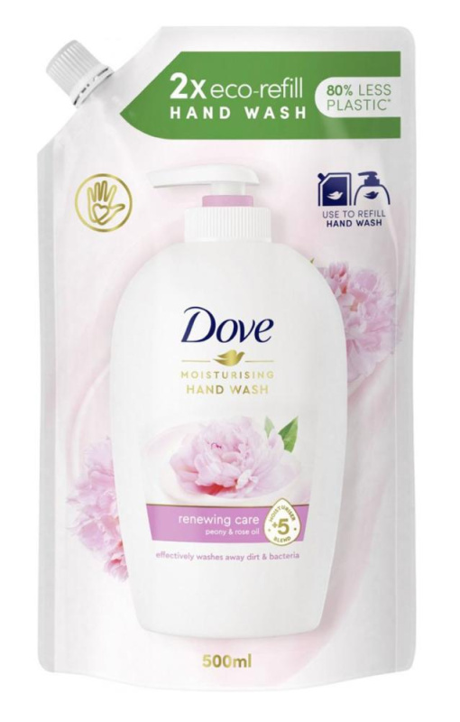 Dove Renewing Care tekuté mýdlo náhradní náplň 500 ml