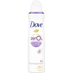 Dove 0% ALU Květ třešně deodorant sprej