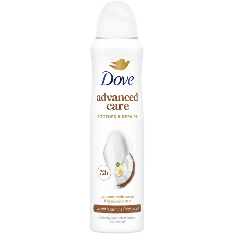 Dove Advanced Care Coconut & Jasmine Flower Scent antiperspirant pro ženy 150 ml