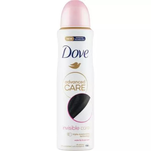 Dove Advanced Care Invisible Care antiperspirant ve spreji 72h 150 ml