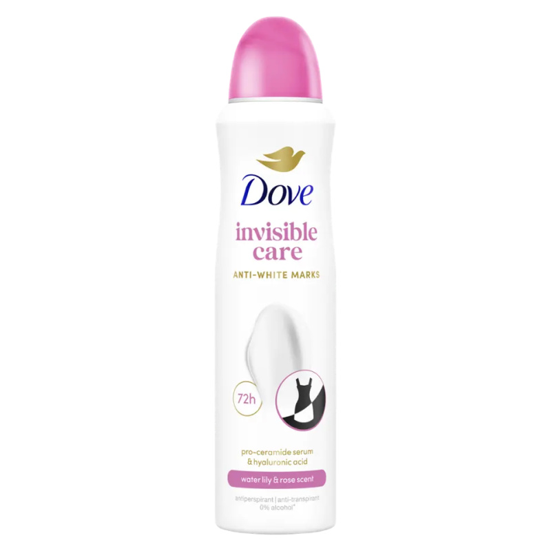 Dove Advanced Care Invisible Care antiperspirant ve spreji 72h 150 ml
