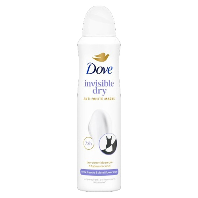 Dove Advanced Care Antiperspirant antiperspirant ve spreji 72h Invisible Dry 150 ml