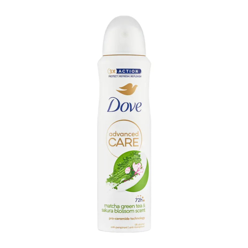 Dove Advanced Care Antiperspirant antiperspirant 72h Matcha Green Tea & Sakura Blossom 150 ml