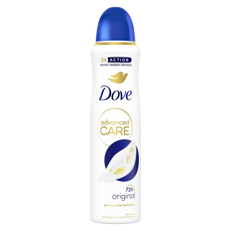 Dove Advanced Care Original antiperspirant pro ženy 150 ml